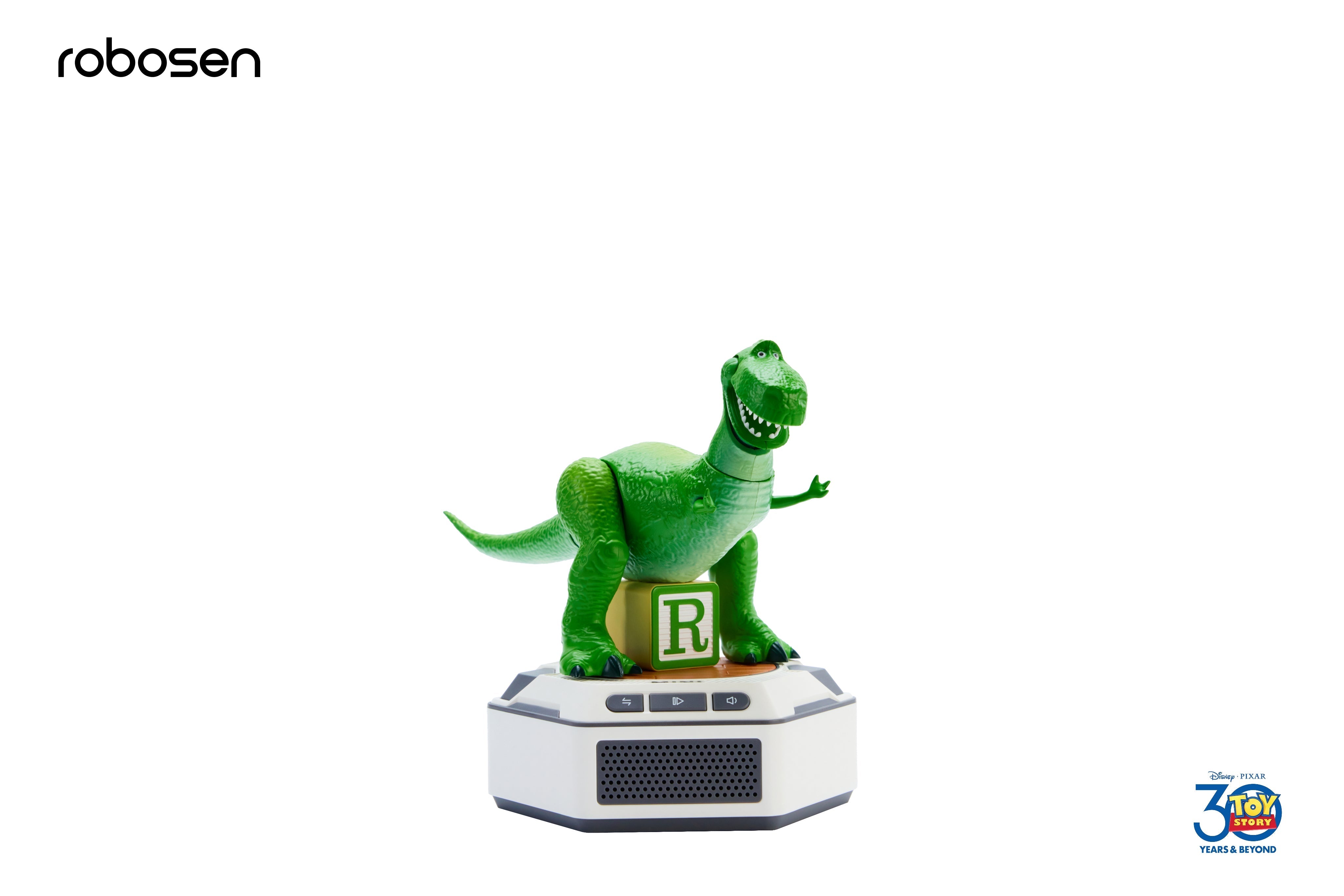 Six personnages emblématiques réunis – Woody, Buzz l’Éclair, Alien, Lotso, Jessie et Rex, conçus avec des détails authentiques et des personnalités fidèles aux films.