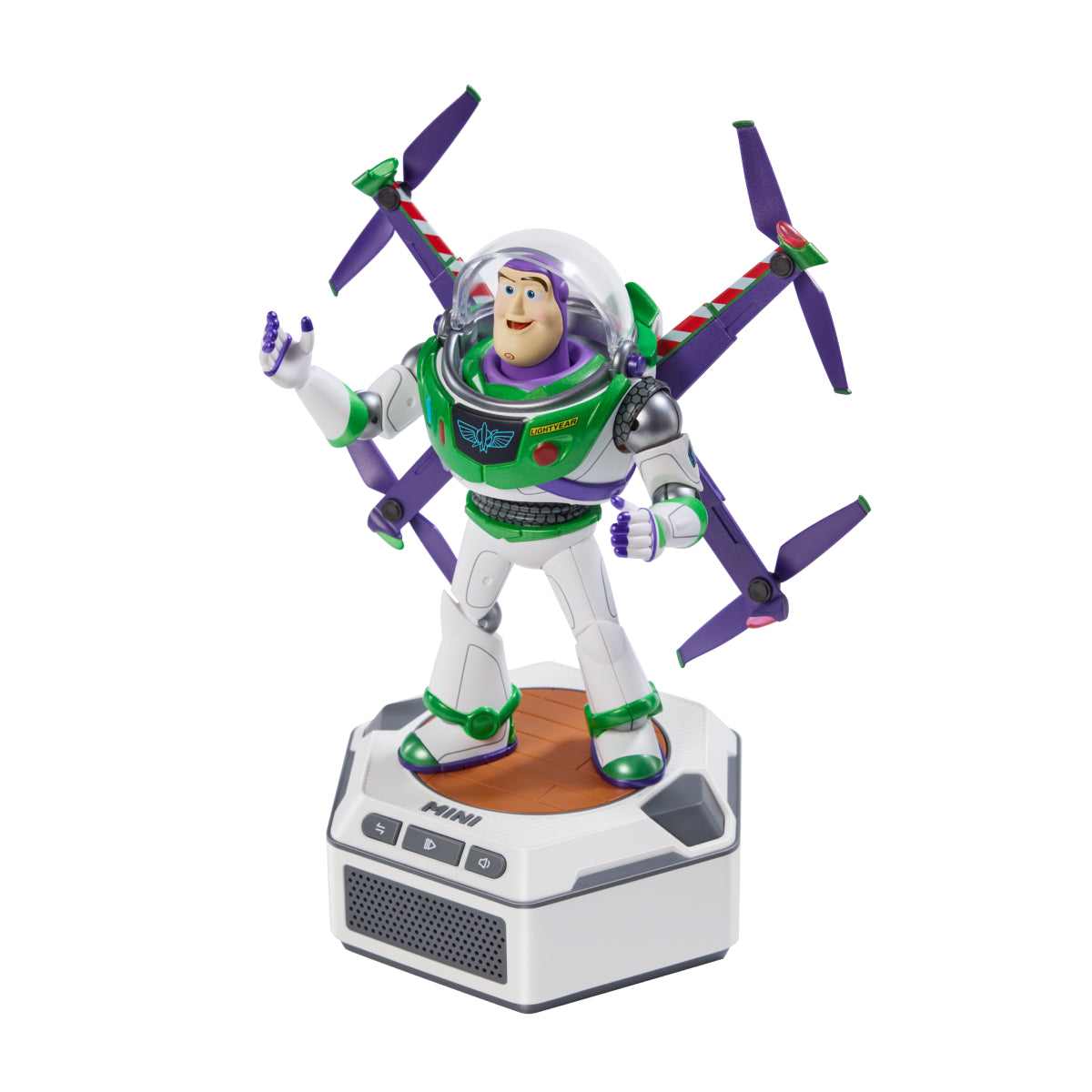 Mini Robot Toy Story 5 – Édition Hi-Tech Buzz l'Éclair & Woody