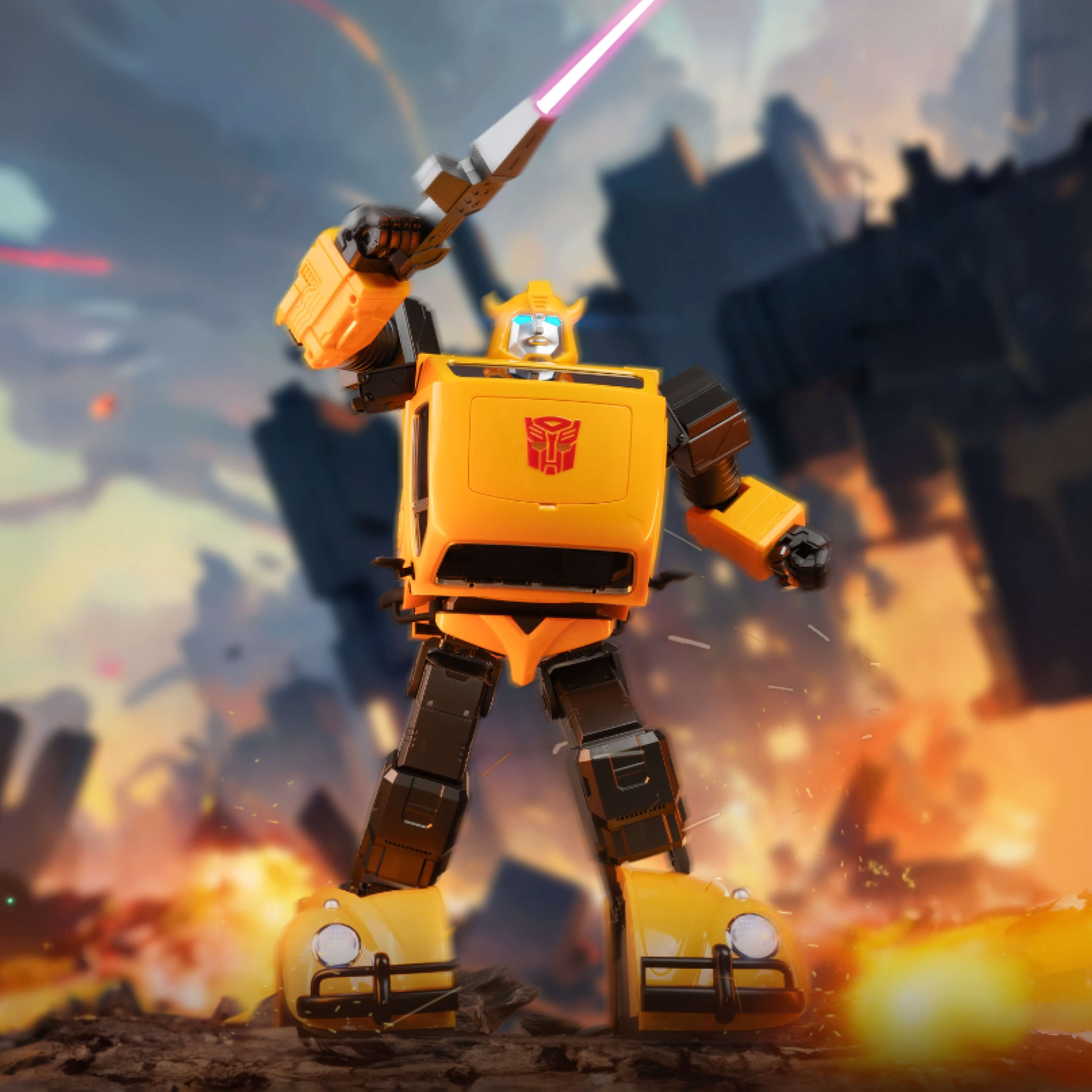 Bumblebee Auto-Converting Robot