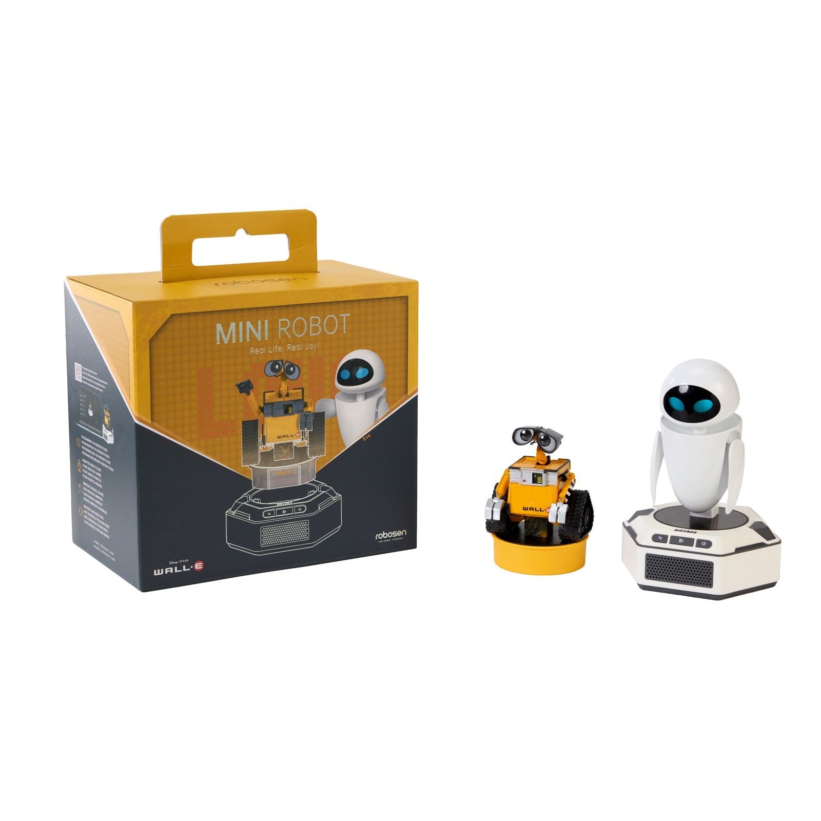 Robosen Mini Robot - Coffret Collector WALL-E - Wall-E & Eve (Version anglaise originale)