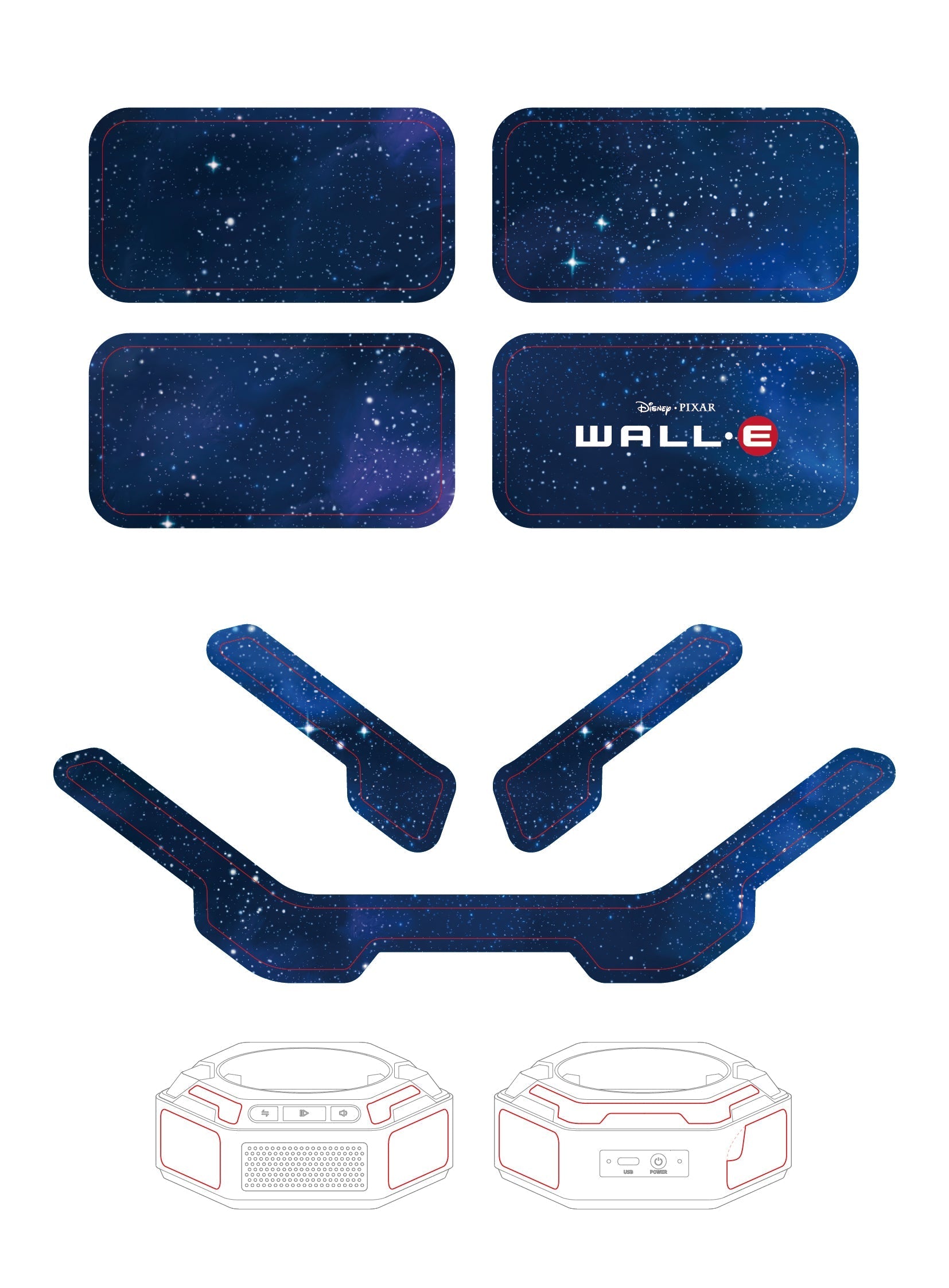 Robosen Mini Robot - Coffret Collector WALL-E - Wall-E & Eve (Version anglaise originale)