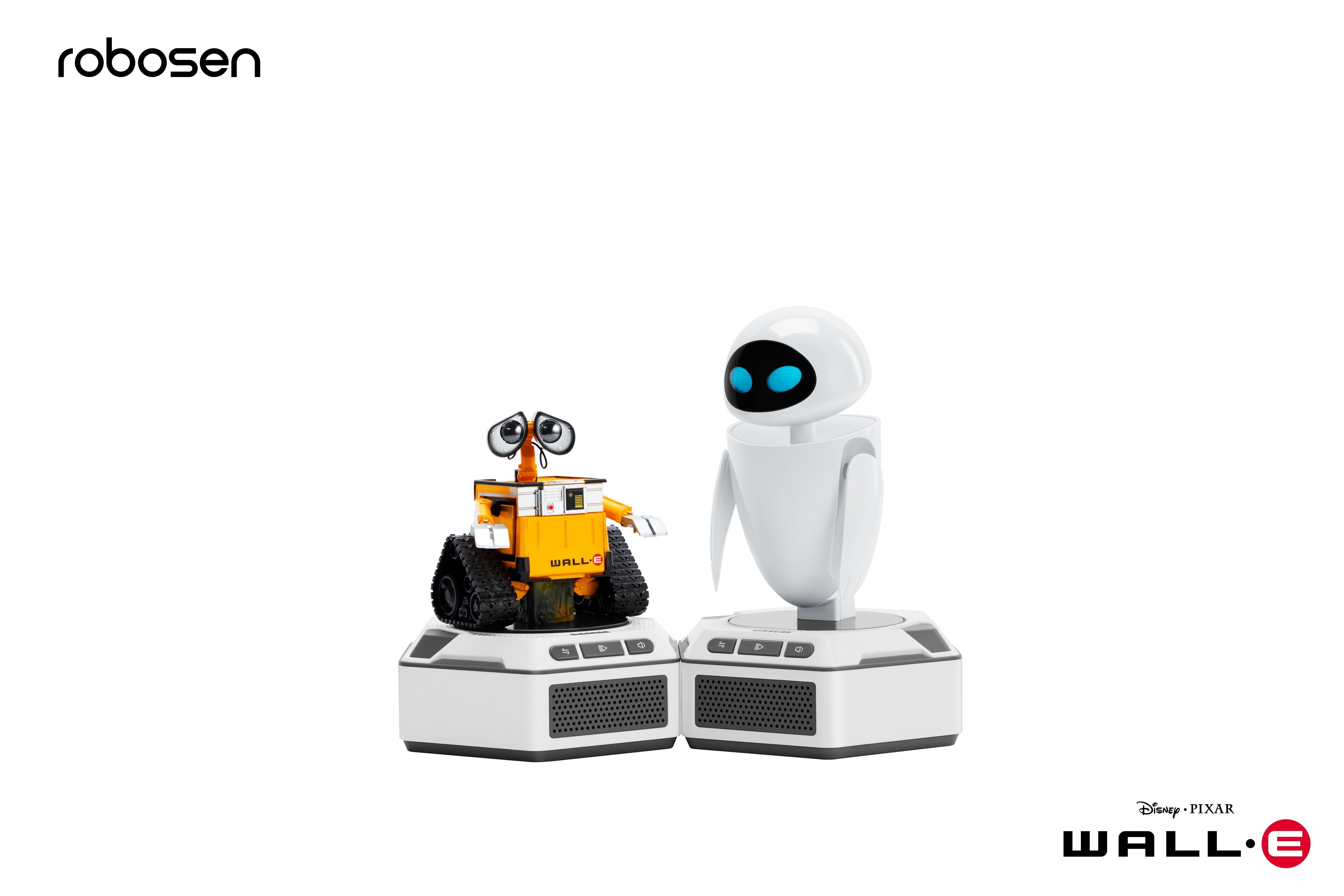 Robosen Mini Robot - Coffret Collector WALL-E - Wall-E & Eve (Version anglaise originale)