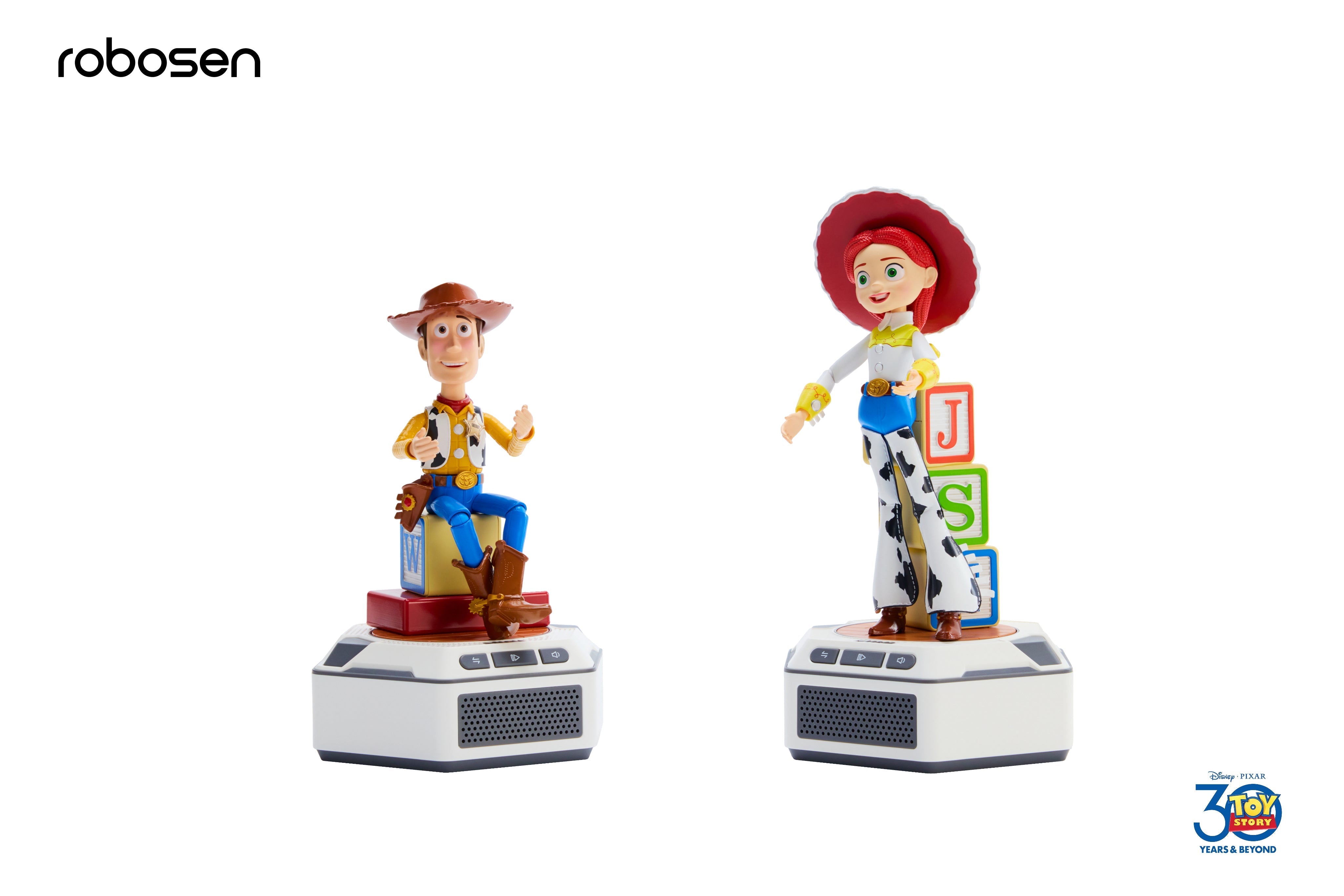 Robosen Mini Robot - Coffret Toy Story - Woody & Jessie (Version anglaise originale)