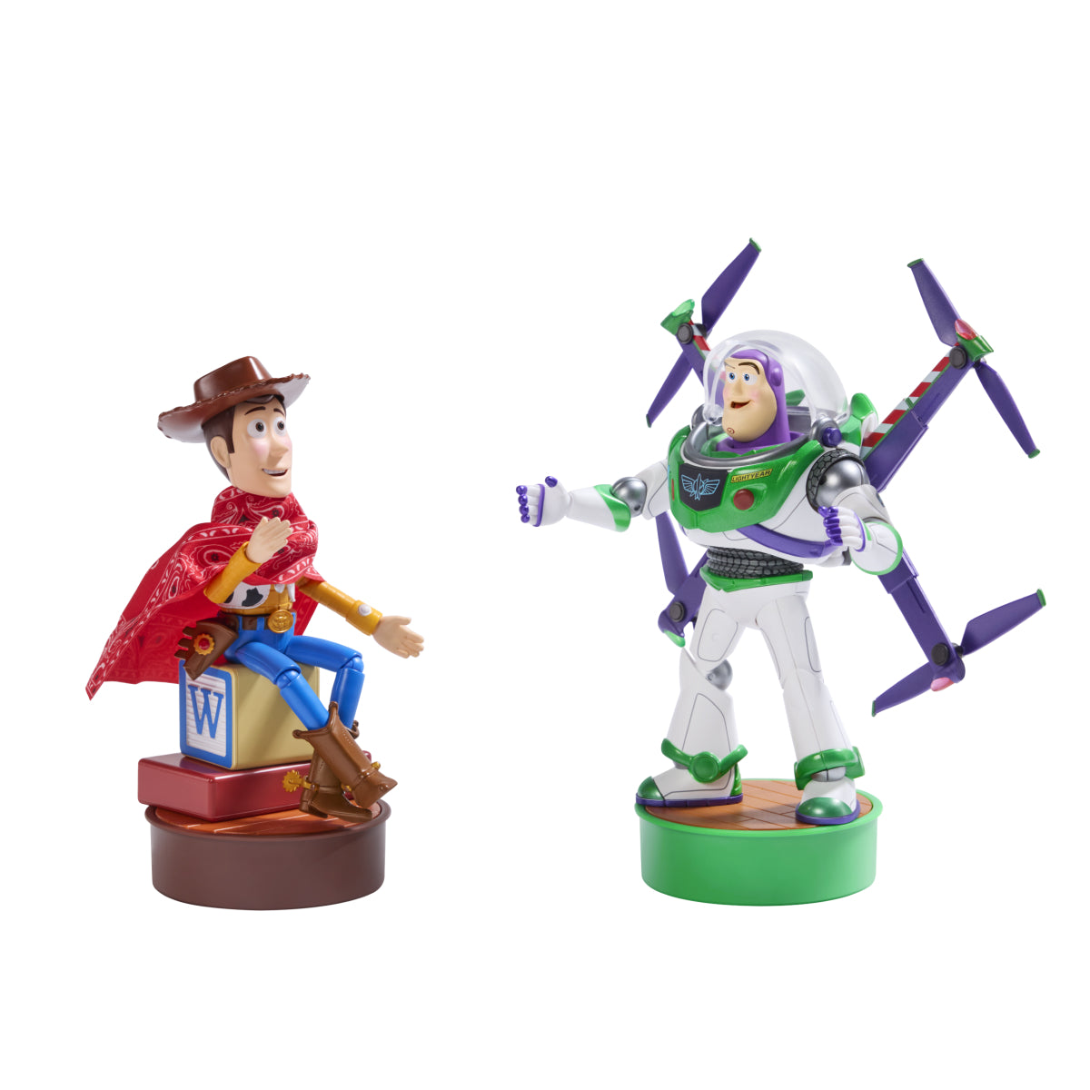 Mini Robot Toy Story 5 – Édition Hi-Tech Buzz l'Éclair & Woody