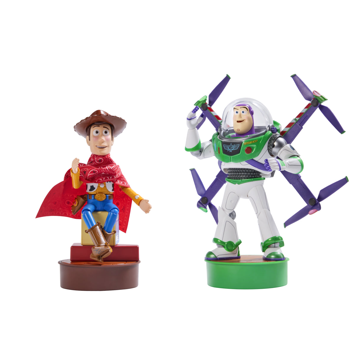 Mini Robot Toy Story 5 – Édition Hi-Tech Buzz l'Éclair & Woody