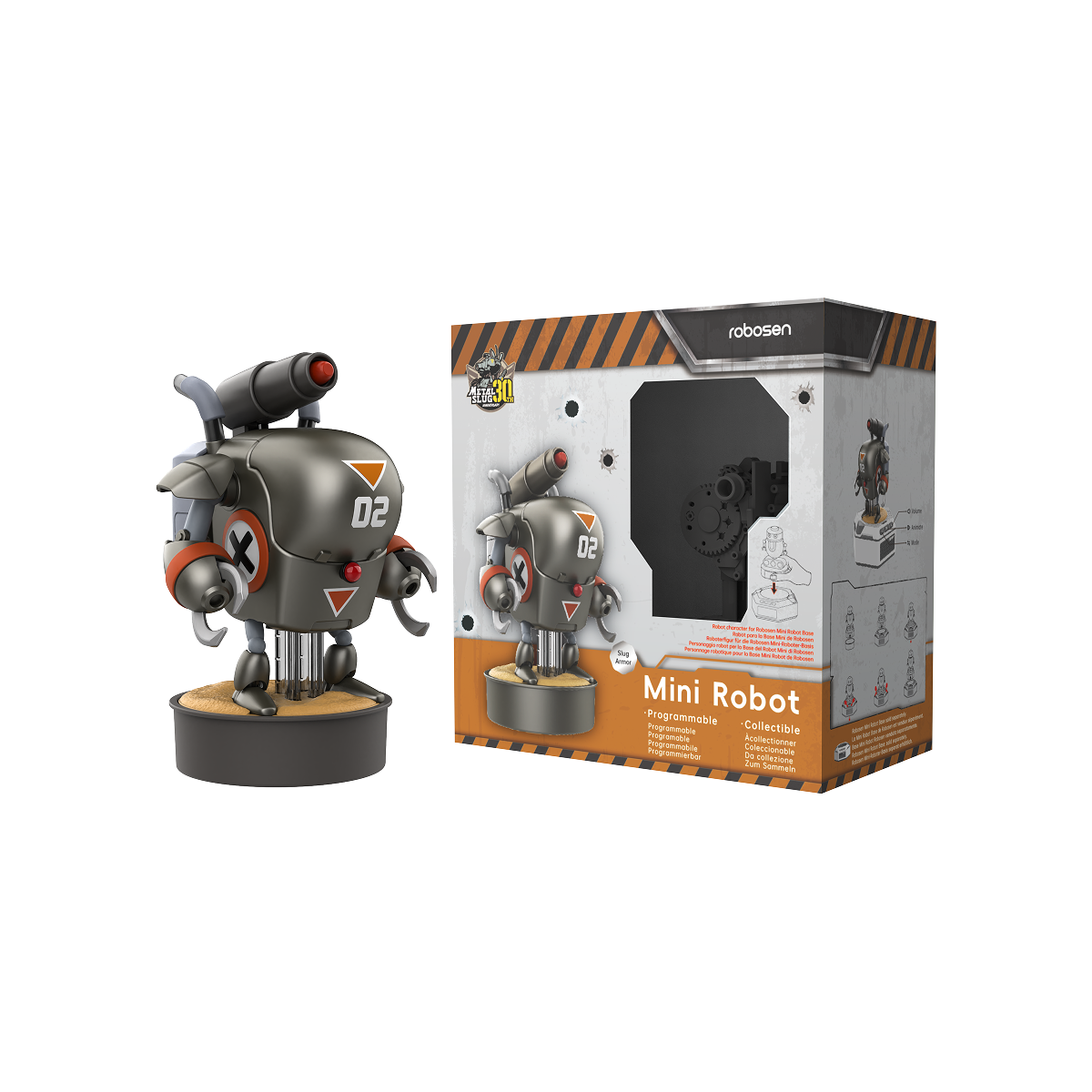 Robosen Mini Robot – Série SNK Metal Slug (Base vendue séparément)