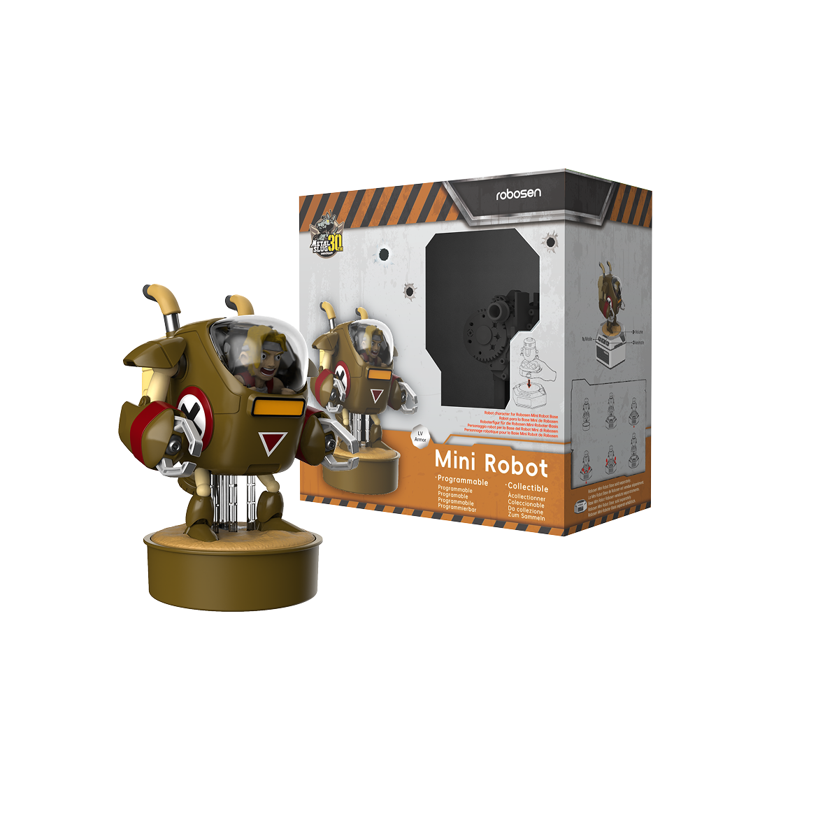 Robosen Mini Robot – Série SNK Metal Slug (Base vendue séparément)