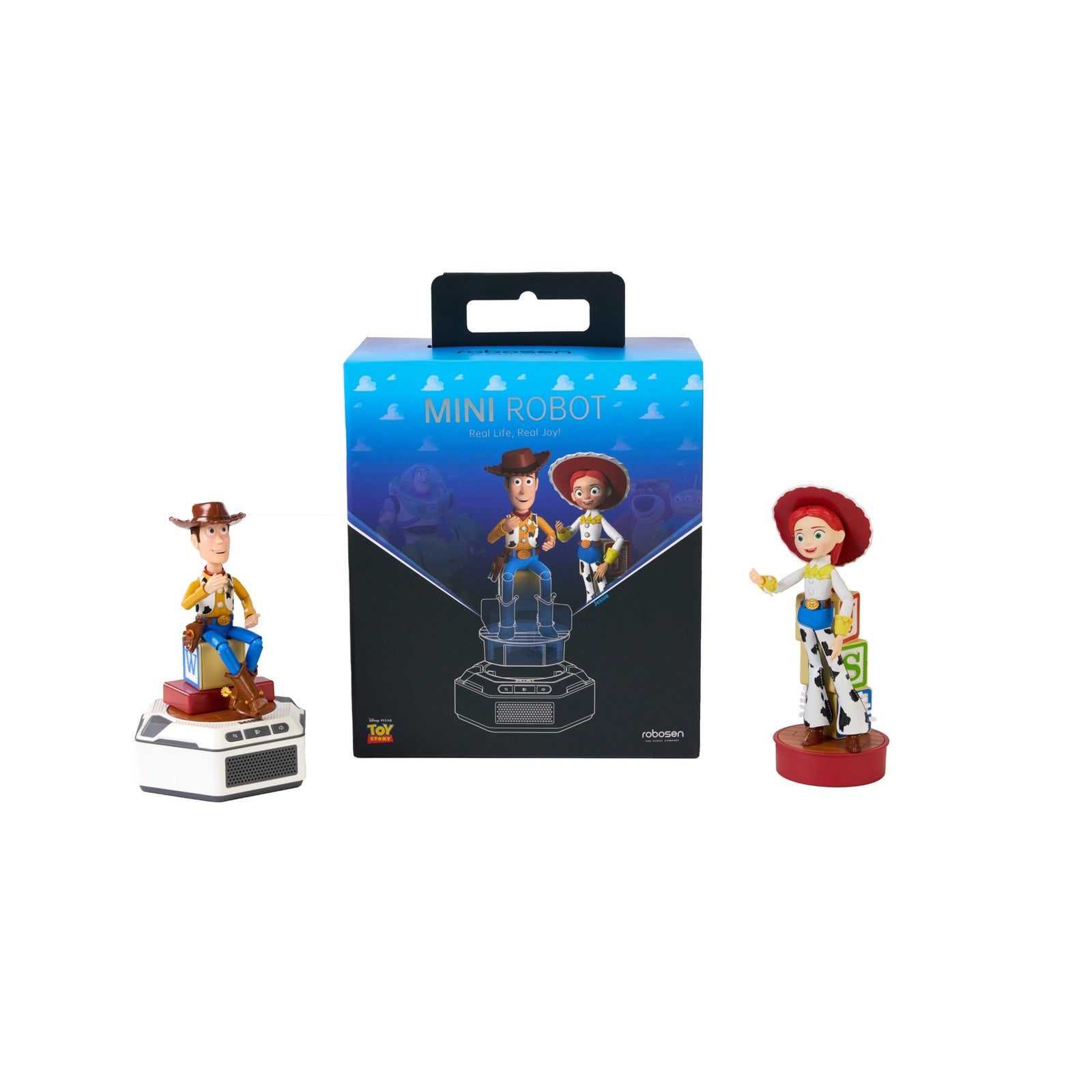 Robosen Mini Robot - Coffret Toy Story - Woody & Jessie (Version anglaise originale)