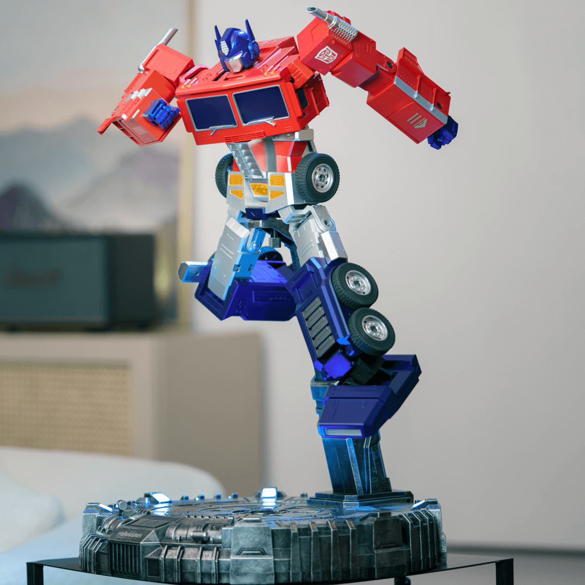 Pack Elite Optimus Prime avec Base AI