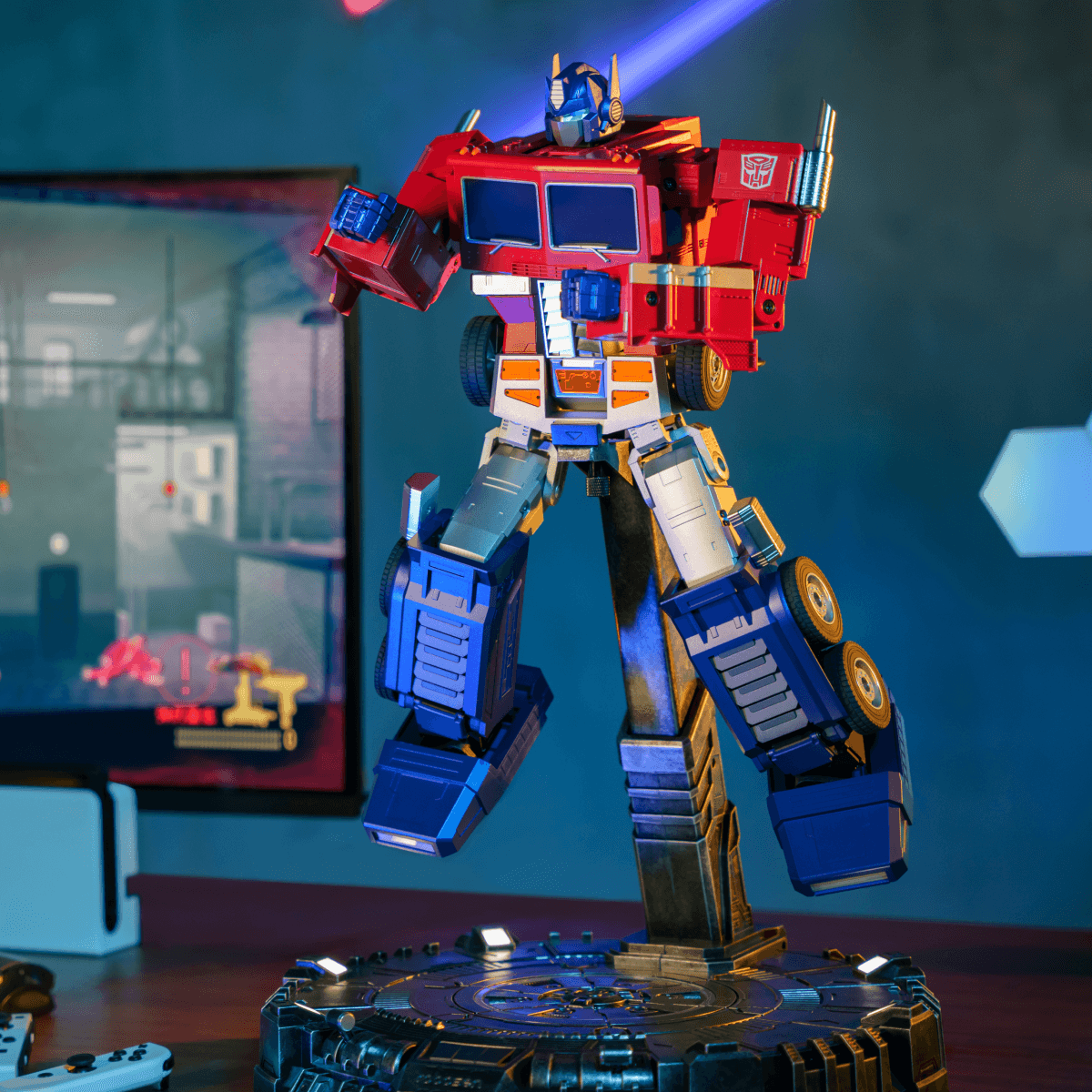 Pack Elite Optimus Prime avec Base AI