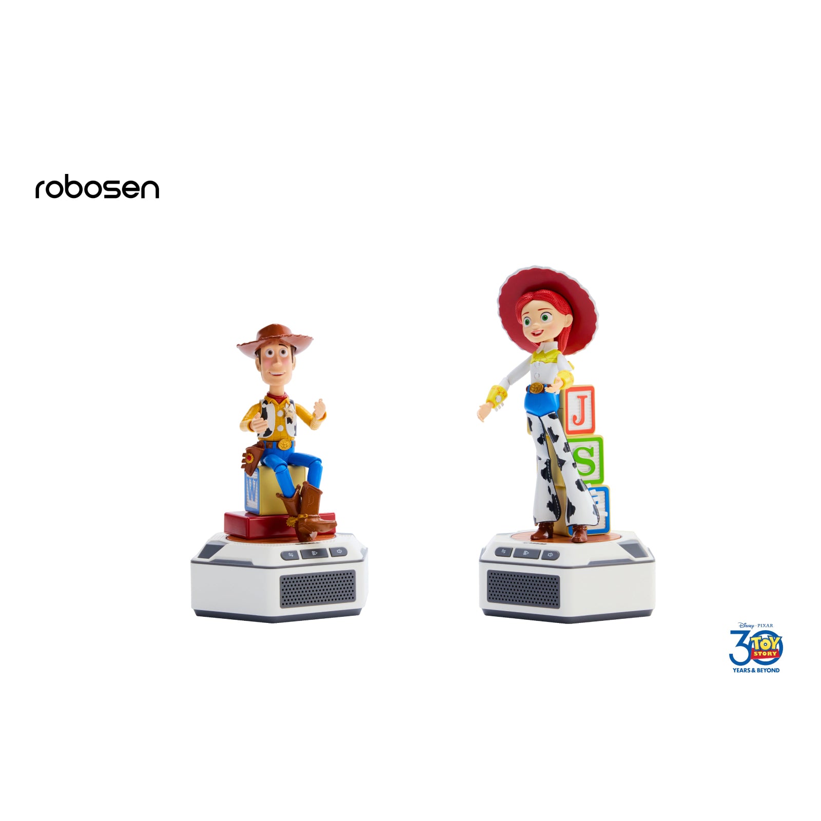 Robosen Mini Robot - Coffret Toy Story - Woody & Jessie (Version anglaise originale)