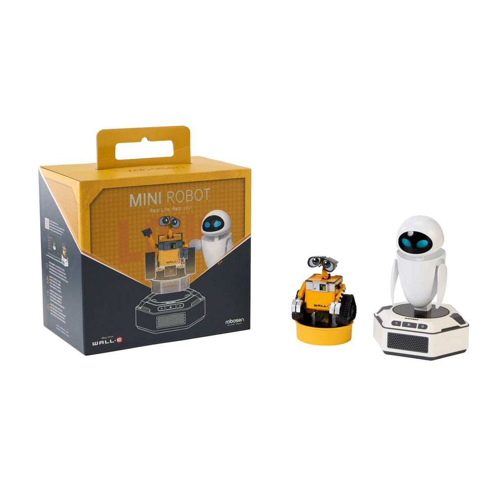 Mini Robot – WALL-E de Disney et Pixar – WALL-E & EVE (Base vendue séparément)